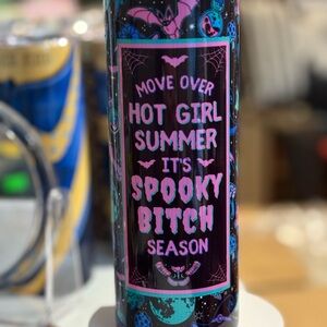 Spooky Themed Tumbler